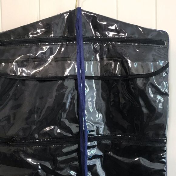 Paisley Hang Up Travel Jewelry Accessory Garment Bag - Picture 3 of 8